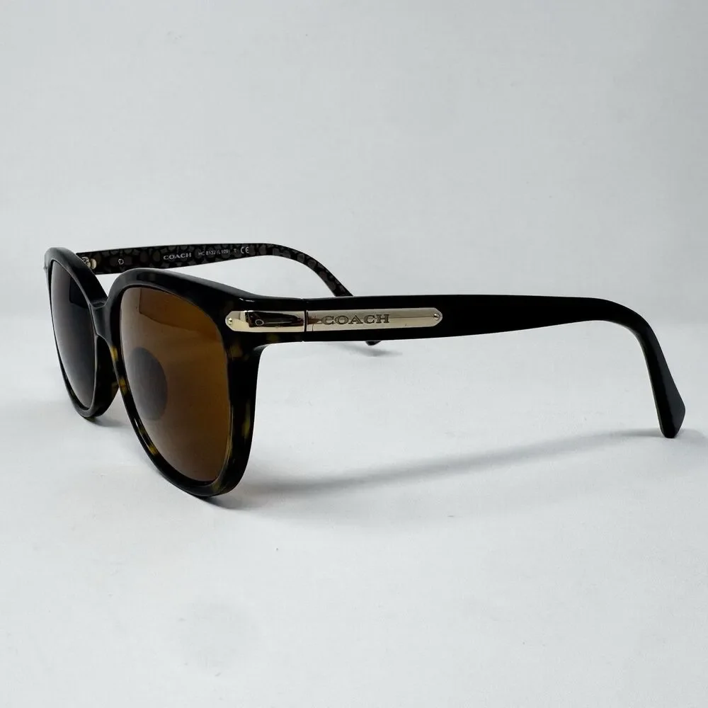 Coach HC8132 L109 Dark Tortoise Sunglass Frames 57-17-135